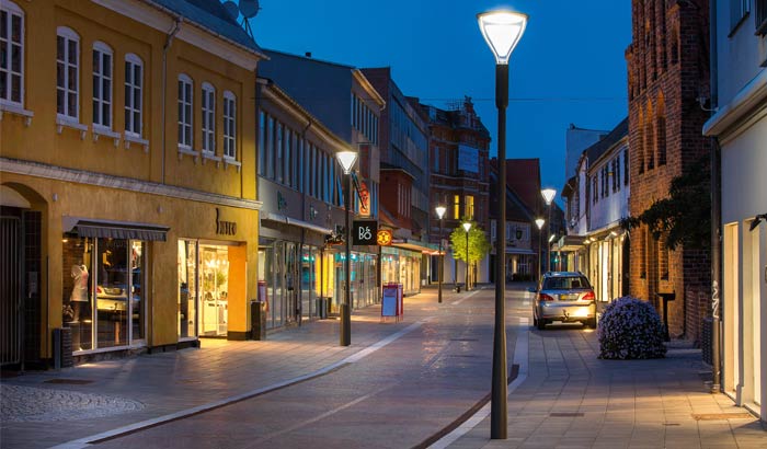 Centrum miasta Naestved, Dania