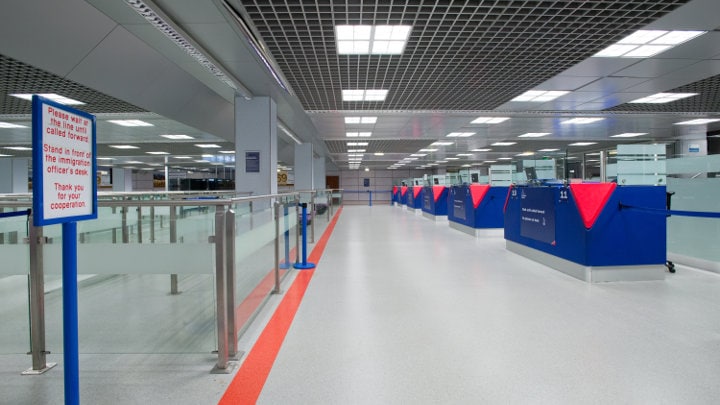  Terminal 2 portu lotniczego w Manchesterze w oświetleniu Philips Lighting