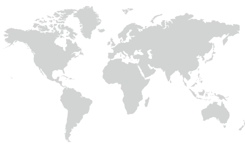 Widok mapy świata