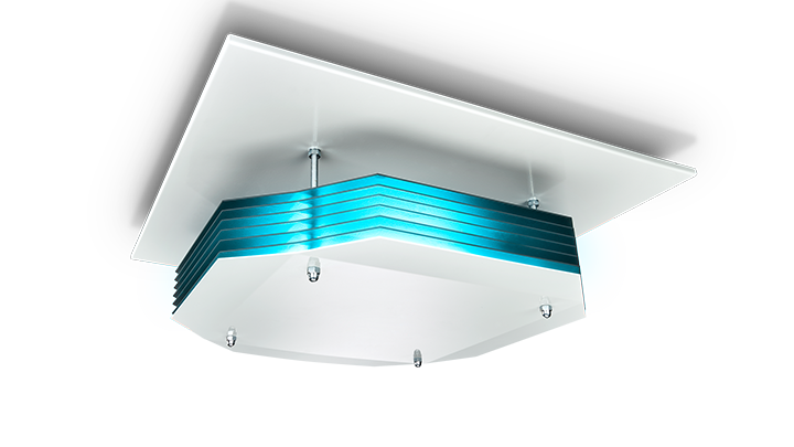 Oprawa UV-C do dezynfekcji powietrza– upper air-do montażu sufitowego