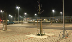 Bezpieczniejszy parking dzięki białemu światłu Philips