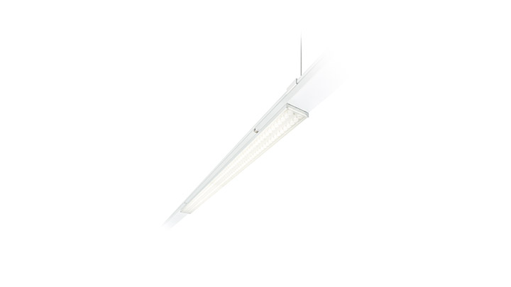 Maxos fusion firmy Philips Lighting — zmniejsz koszty oświetlenia magazynu z pomocą systemu oświetlenia liniowego LED z wbudowanymi czujnikami