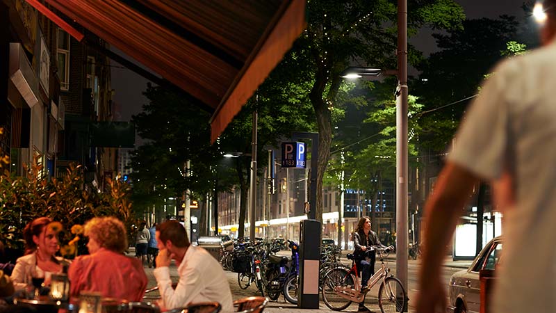 Nowoczesne oświetlenie zewnętrzne Philips
