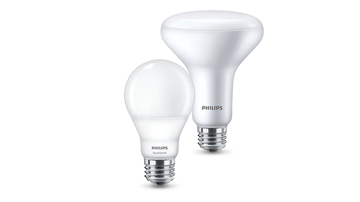 Rodzina żarówek Philips SceneSwitch LED 