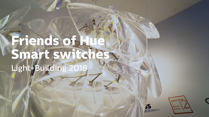 Philips Hue announced three new Friends of Hue partners at Light + Building 2018 | Hue wall switches