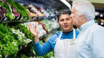 sprzedawca supermarket